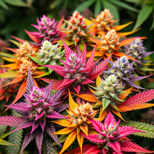 colorful marijuana strains