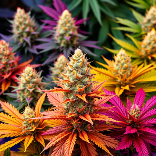 colorful marijuana strains