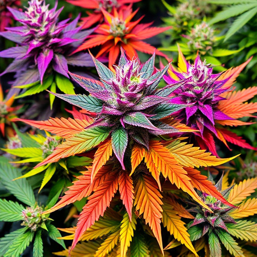 colorful marijuana strains