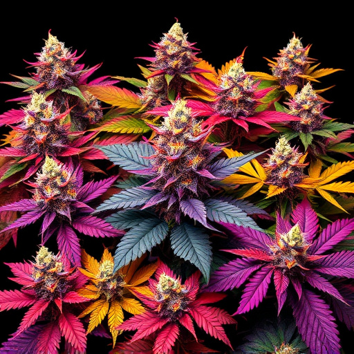 colorful marijuana strains