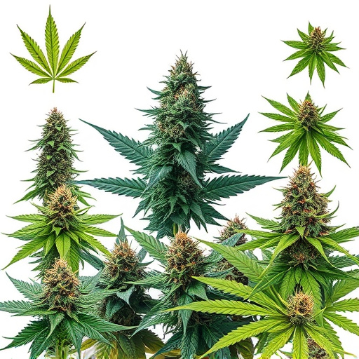 different cannabis strains