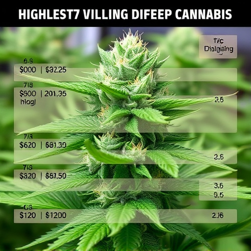 highest yielding cannabis strains