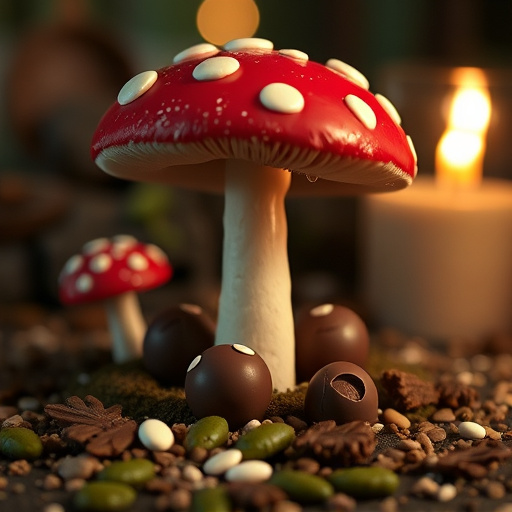 Magic Mushroom Chocolates Lifestyle Scenes