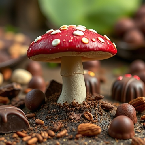 Magic Mushroom Chocolates Lifestyle Scenes