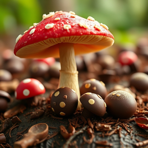 Magic Mushroom Chocolates Lifestyle Scenes