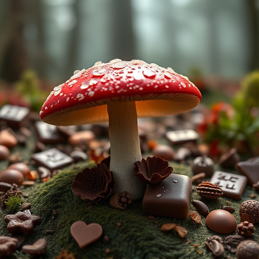 Magic Mushroom Chocolates Lifestyle Scenes