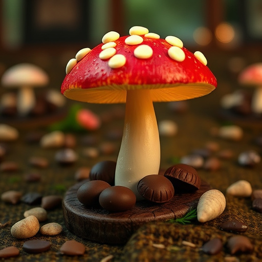 Magic Mushroom Chocolates Lifestyle Scenes