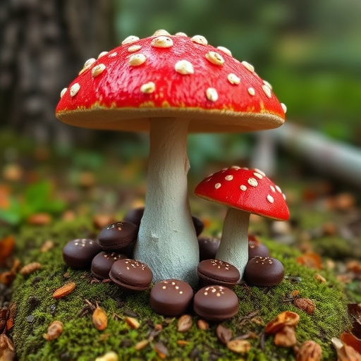 Magic Mushroom Chocolates Lifestyle Scenes