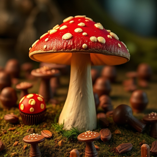 Magic Mushroom Chocolates Lifestyle Scenes