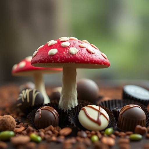 Magic Mushroom Chocolates Lifestyle Scenes