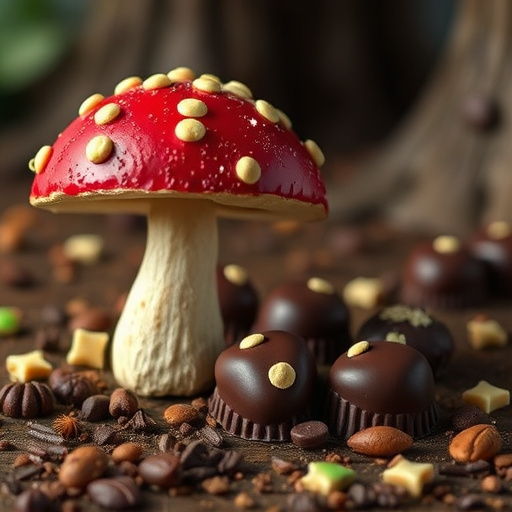Magic Mushroom Chocolates Lifestyle Scenes