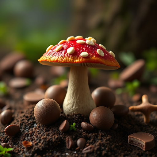 Magic Mushroom Chocolates Lifestyle Scenes