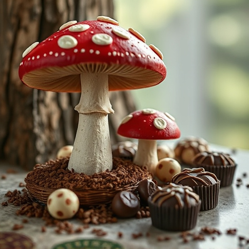 Magic Mushroom Chocolates Lifestyle Scenes
