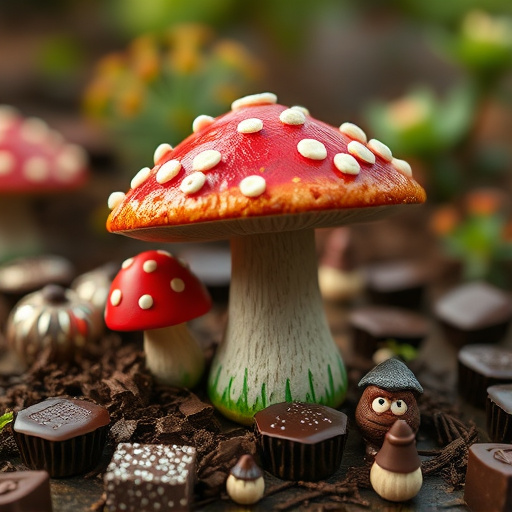 Magic Mushroom Chocolates Lifestyle Scenes