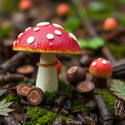 Magic Mushroom Chocolates Lifestyle Scenes