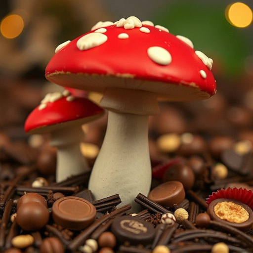 Magic Mushroom Chocolates Lifestyle Scenes
