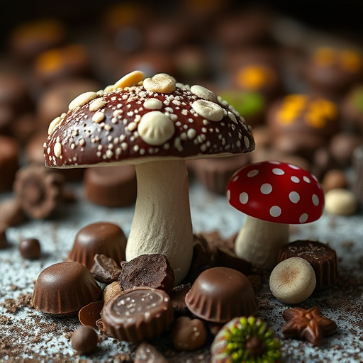 Magic Mushroom Chocolates Lifestyle Scenes