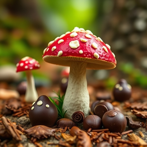 Magic Mushroom Chocolates Lifestyle Scenes