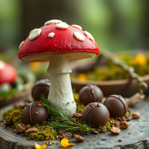 Magic Mushroom Chocolates Lifestyle Scenes