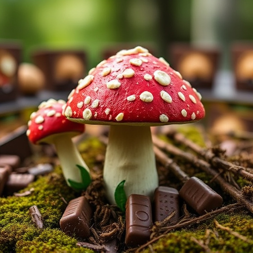 Magic Mushroom Chocolates Lifestyle Scenes