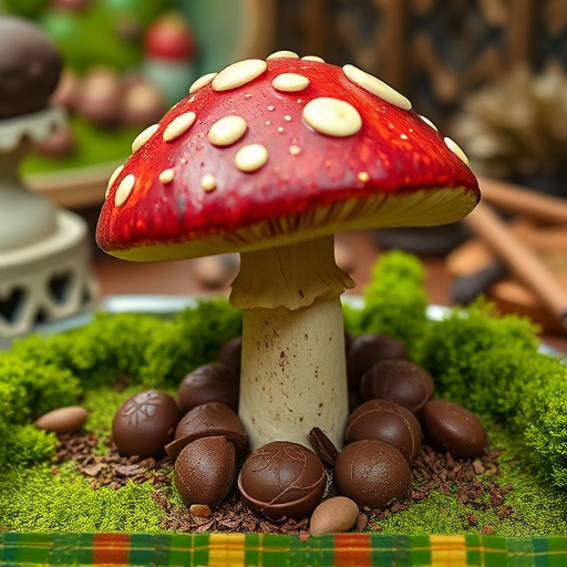 Magic Mushroom Chocolates Lifestyle Scenes