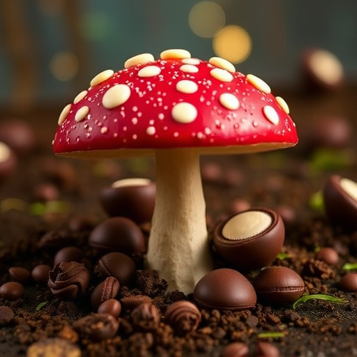 Magic Mushroom Chocolates Lifestyle Scenes