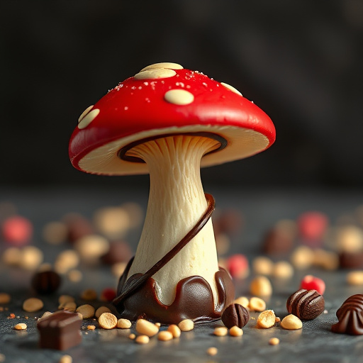 Magic Mushroom Chocolates Packaging Shots