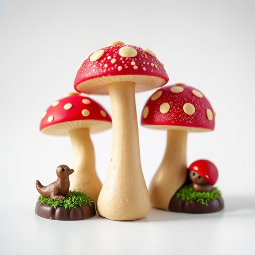 Magic Mushroom Chocolates Packaging Shots