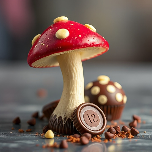 Magic Mushroom Chocolates Packaging Shots