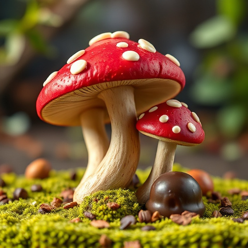 Magic Mushroom Chocolates Packaging Shots