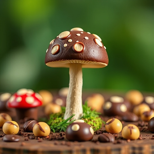 Magic Mushroom Chocolates Packaging Shots