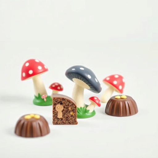 Magic Mushroom Chocolates Packaging Shots
