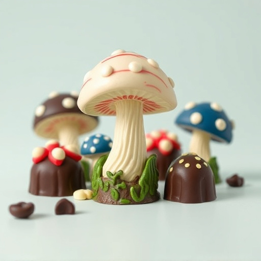 Magic Mushroom Chocolates Packaging Shots