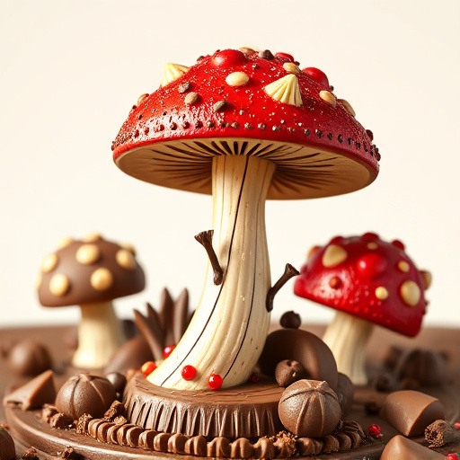 Magic Mushroom Chocolates Packaging Shots