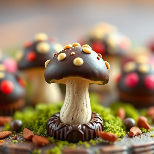 Magic Mushroom Chocolates Packaging Shots