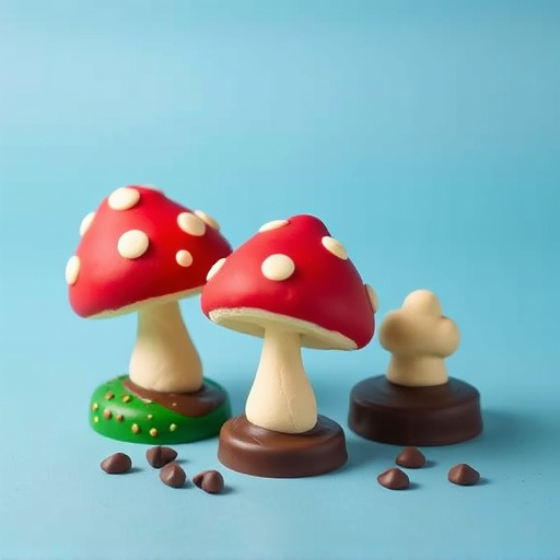 Magic Mushroom Chocolates Packaging Shots