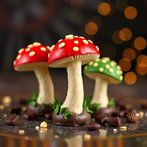 Magic Mushroom Chocolates Packaging Shots