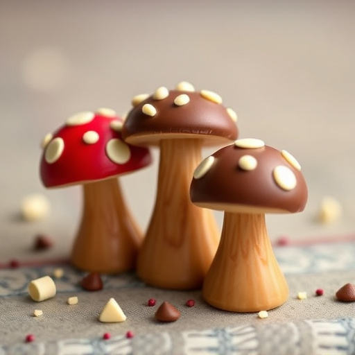 Magic Mushroom Chocolates Packaging Shots