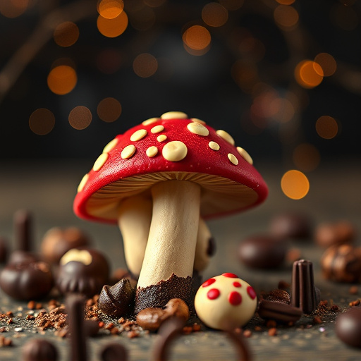 Magic Mushroom Chocolates Packaging Shots