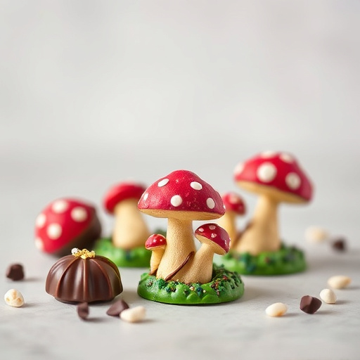 Magic Mushroom Chocolates Packaging Shots