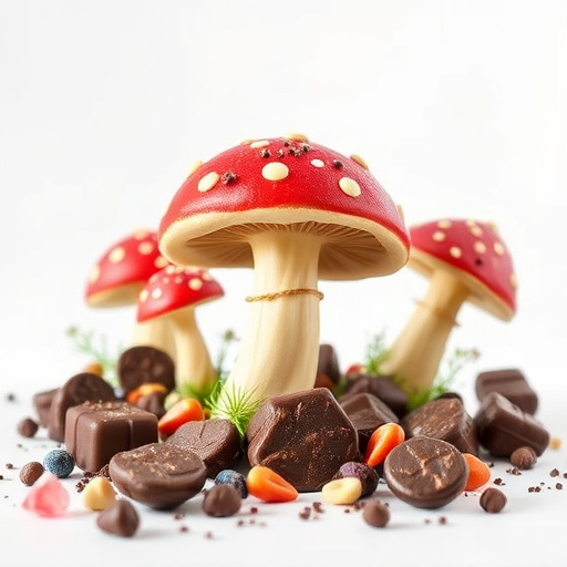 Magic Mushroom Chocolates Packaging Shots
