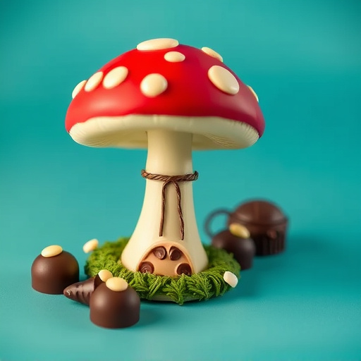 Magic Mushroom Chocolates Packaging Shots