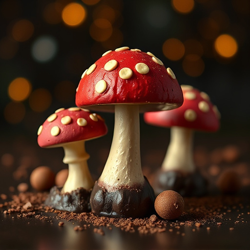Magic Mushroom Chocolates Packaging Shots