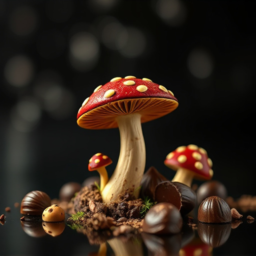 Magic Mushroom Chocolates Packaging Shots