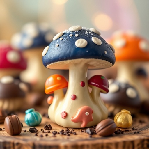 Magic Mushroom Chocolates Packaging Shots