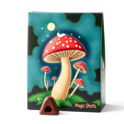 Magic Mushroom Chocolates Packaging Shots