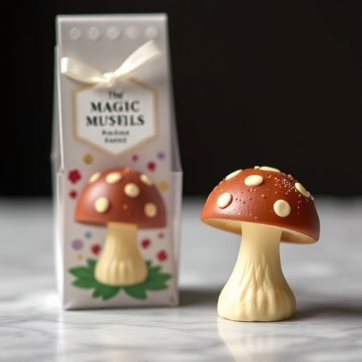 Magic Mushroom Chocolates Packaging Shots