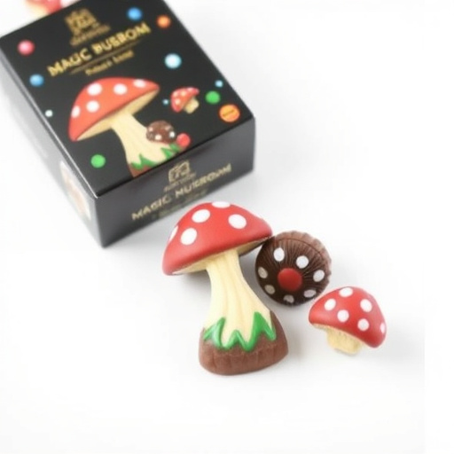 Magic Mushroom Chocolates Packaging Shots