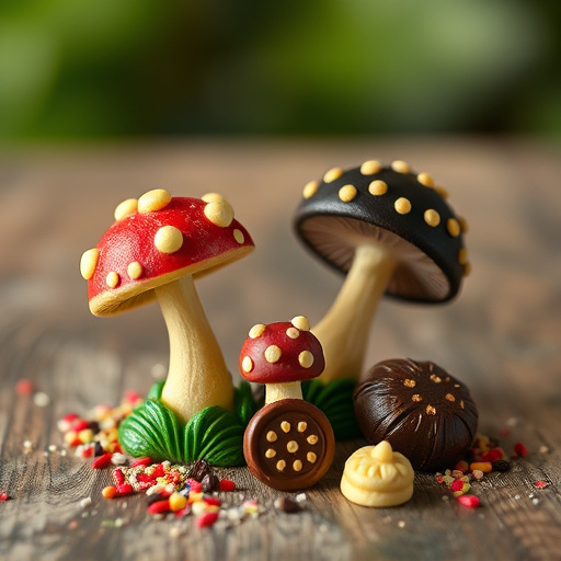 Magic Mushroom Chocolates Packaging Shots