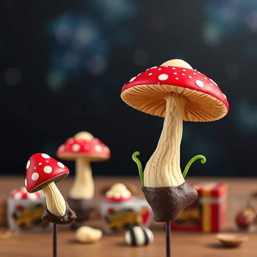 Magic Mushroom Chocolates Packaging Shots